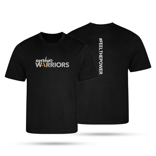 AW Script Adult Unisex Tech T-Shirt