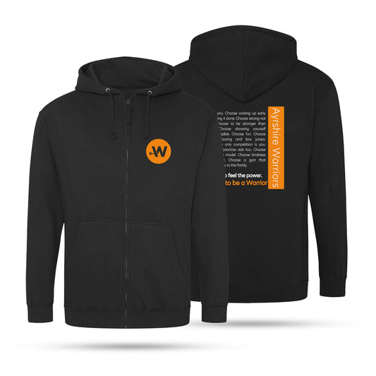 AW Adult Unisex Zip Hoodie