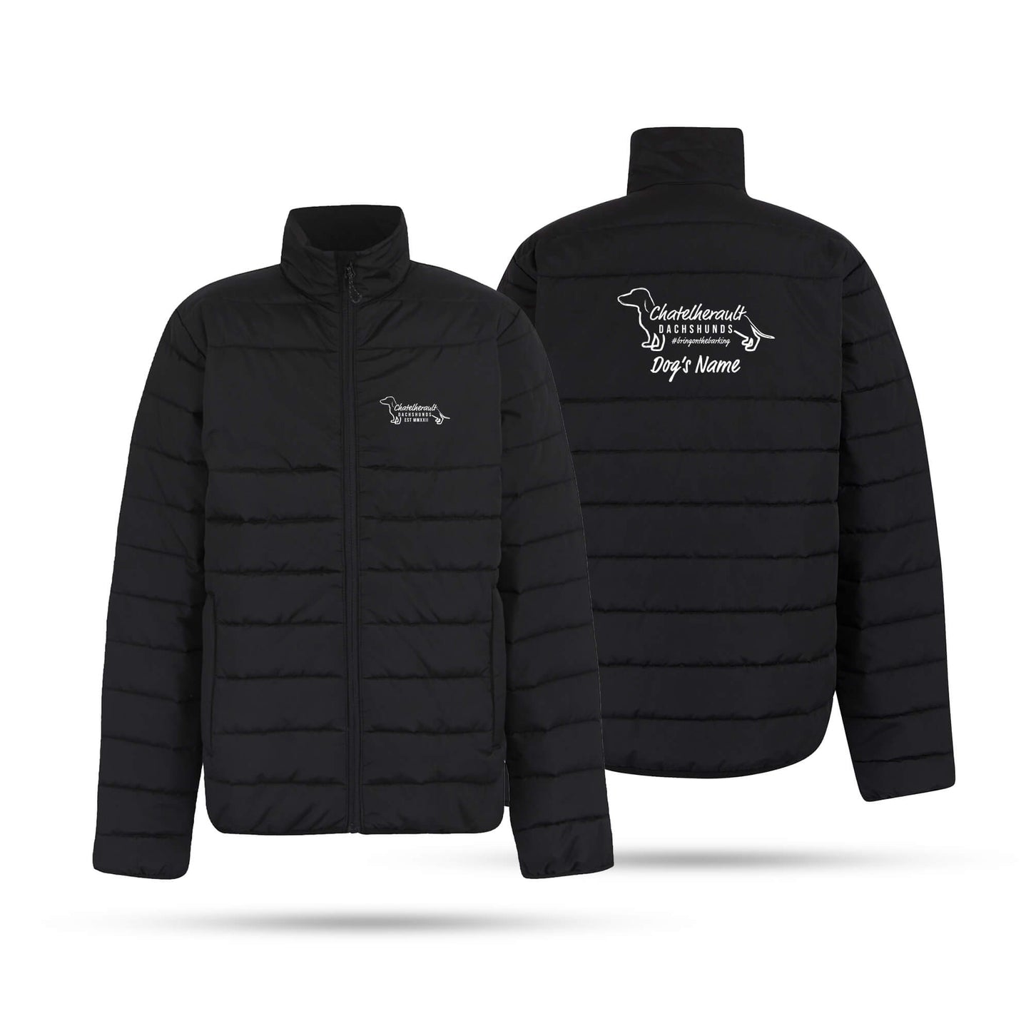 Chatelherault Dachshunds Adult Unisex Padded Jacket