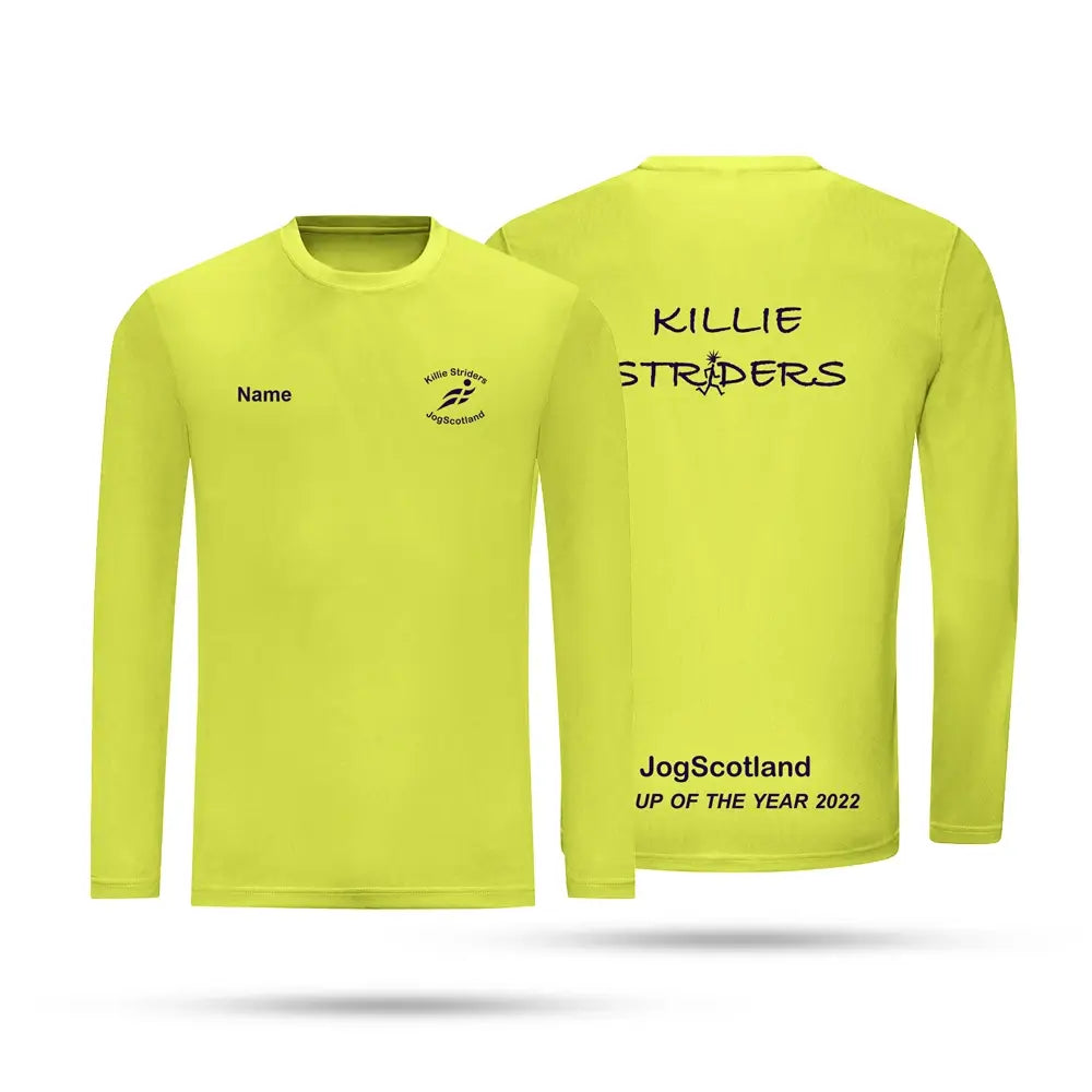 KS Adult Unisex Long Sleeve Tech T-Shirt