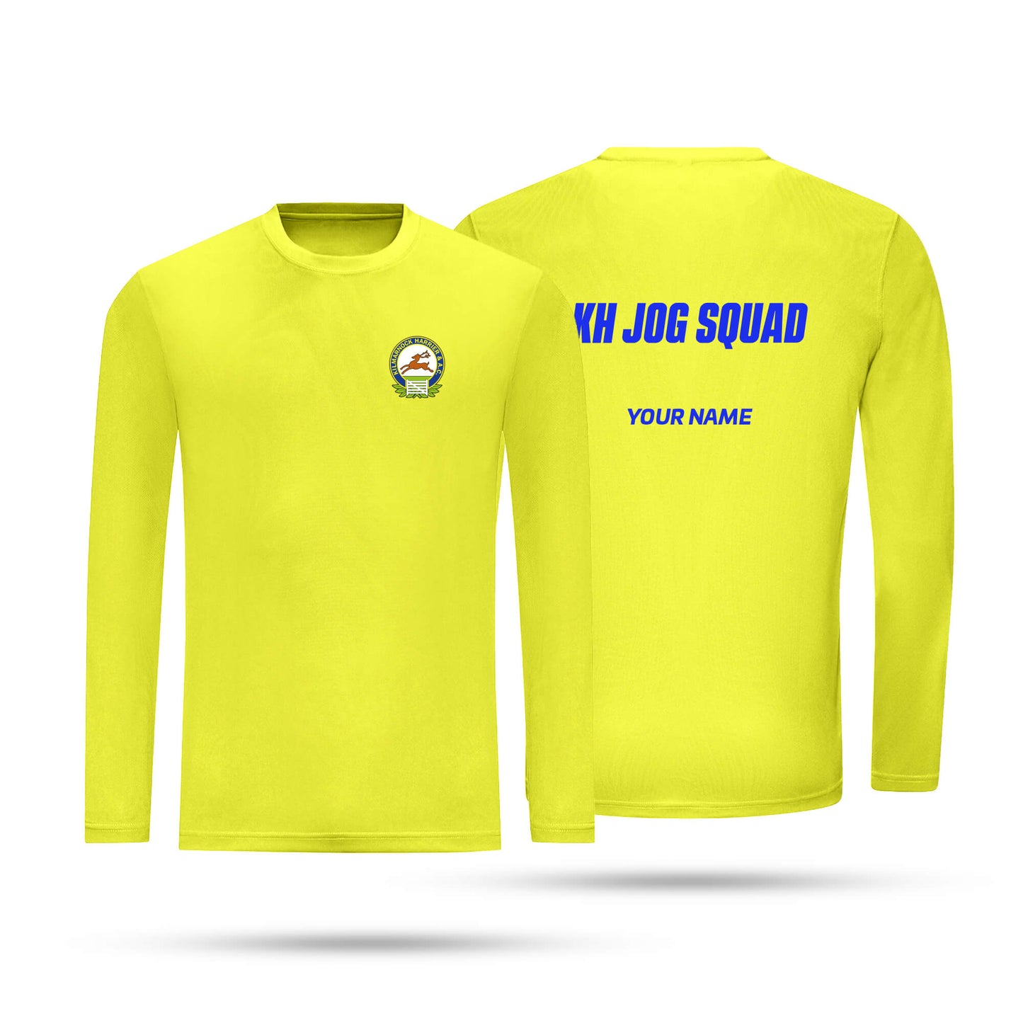 K Harrier Jog Squad Adult Unisex Long Sleeve Tech T-Shirt
