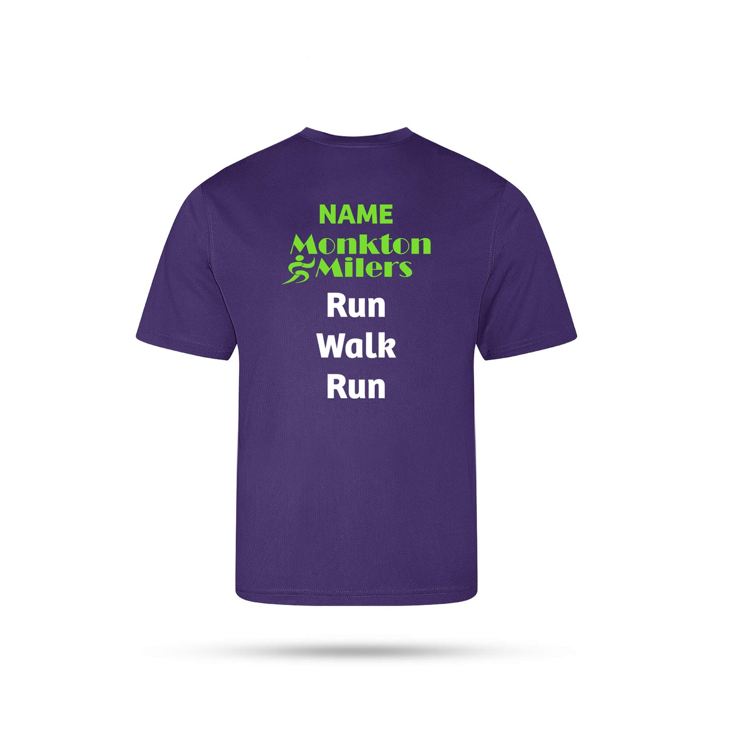 MM Run Walk Run Adult Unisex Tech T-Shirt