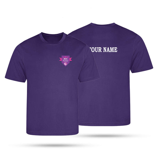 Mac Netball Juniors Kids Tech T-Shirt (1st T-Shirt)