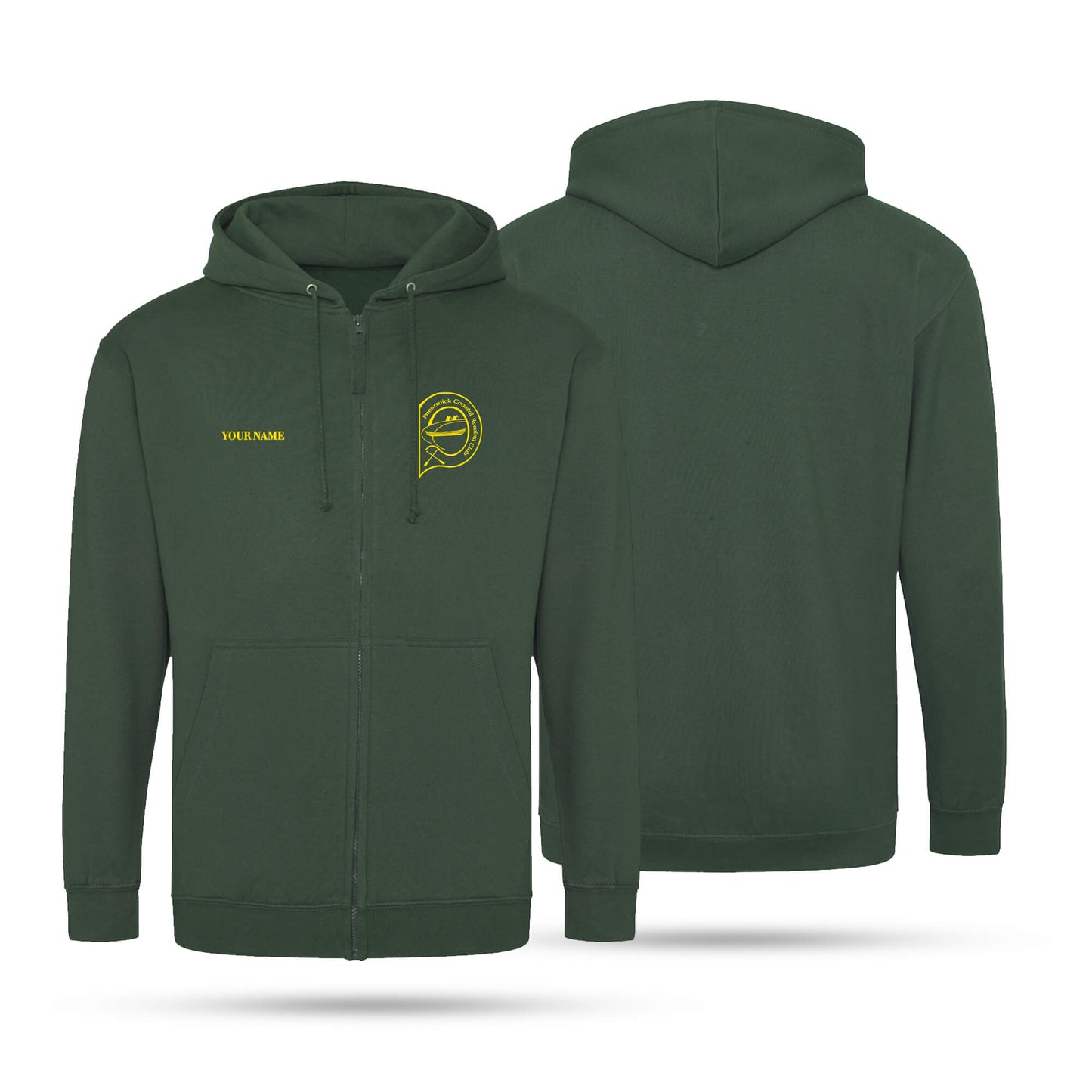 Prestwick Coastal Rowing Club Adult Unisex Zip Hoodie