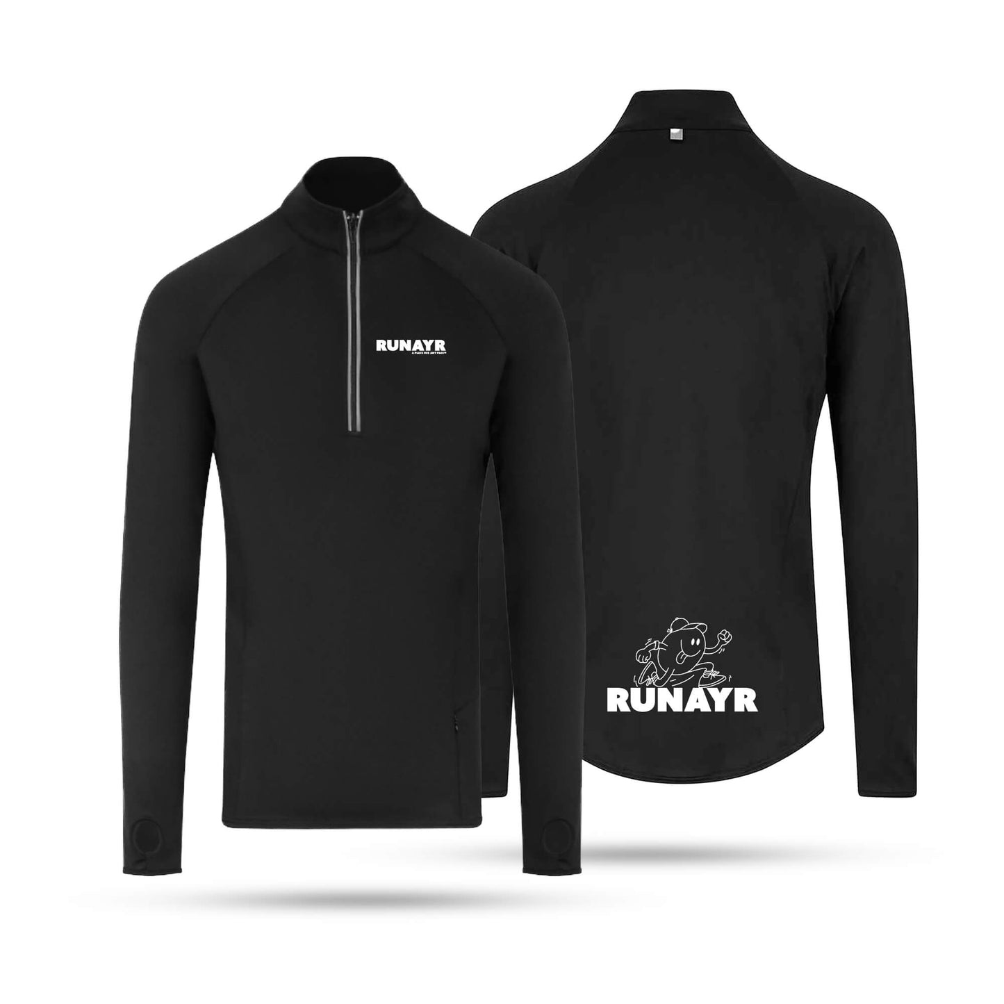 RUNAYR Adult Unisex 1/2 Zip