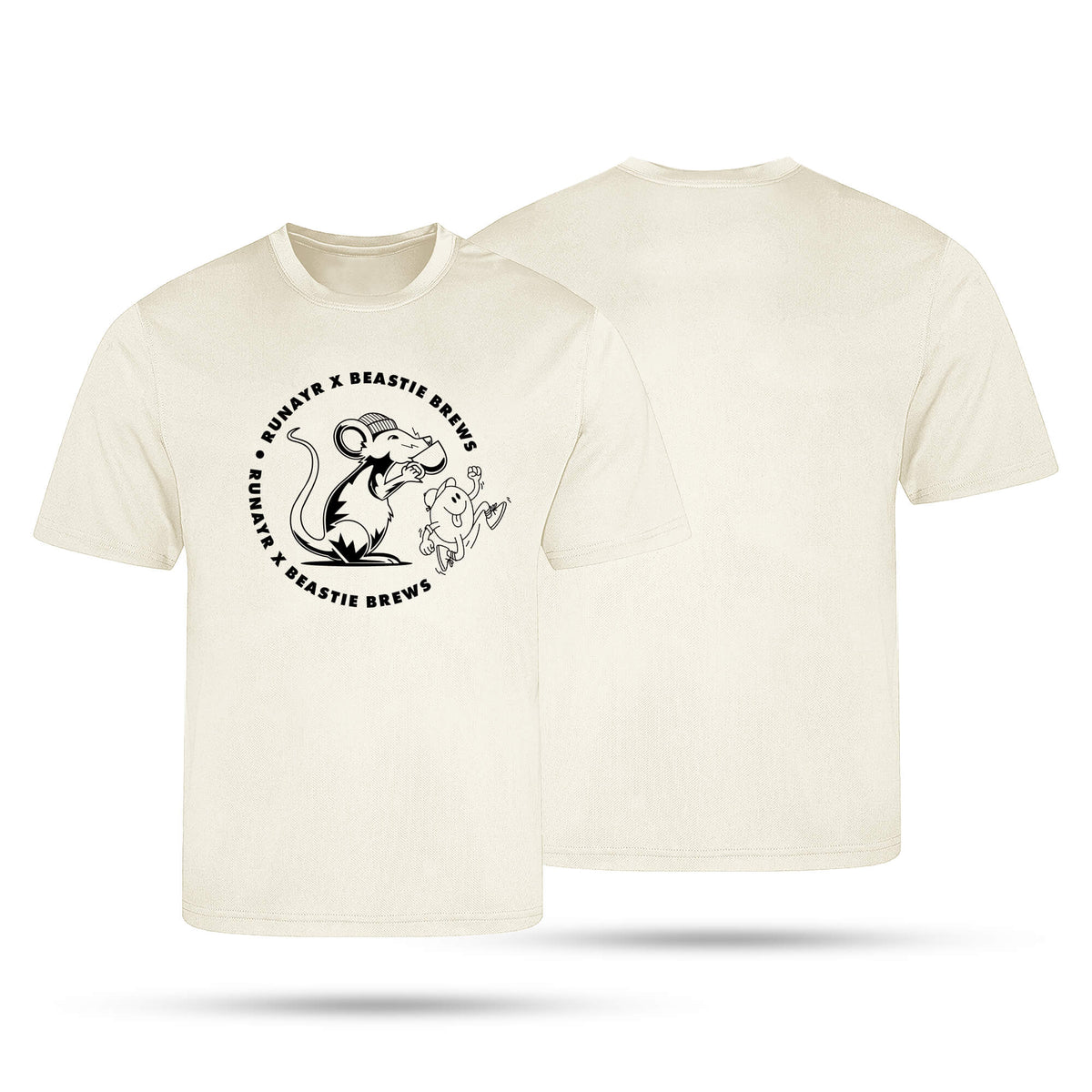 RUNAYR x Beastie Brews Adult Unisex Tech T-Shirt