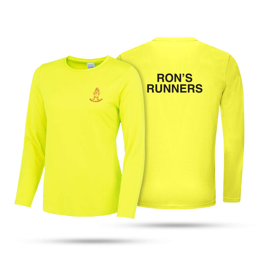 Ron's Runners Ladies Long Sleeve Tech T-Shirt
