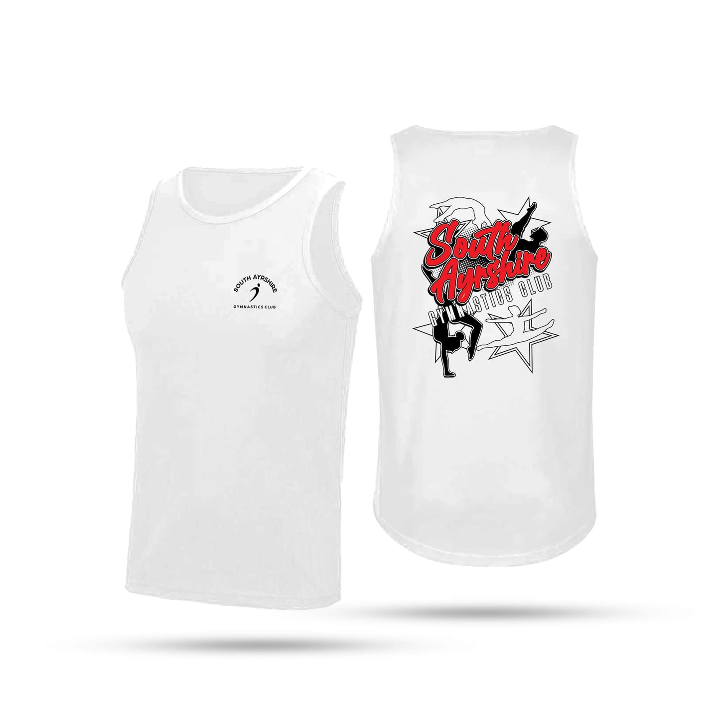 S Ayr Gymn Adult Unisex Tech Vest