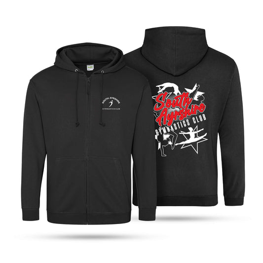 S Ayr Gymn Adult Unisex Zip Hoodie