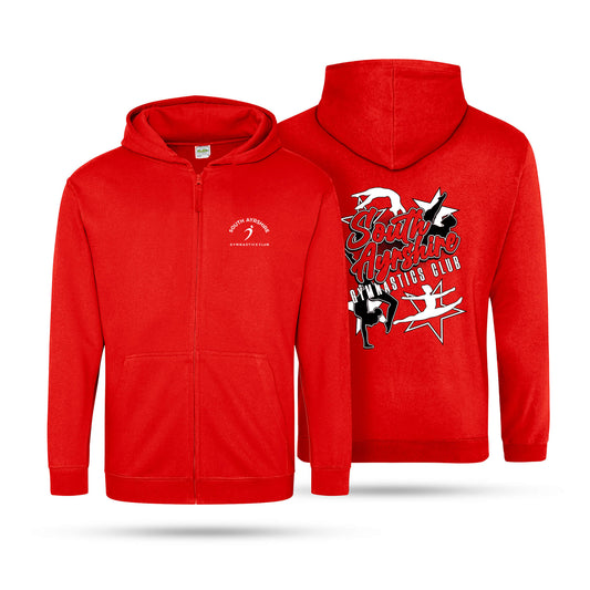 S Ayr Gymn Kids Zip Hoodie