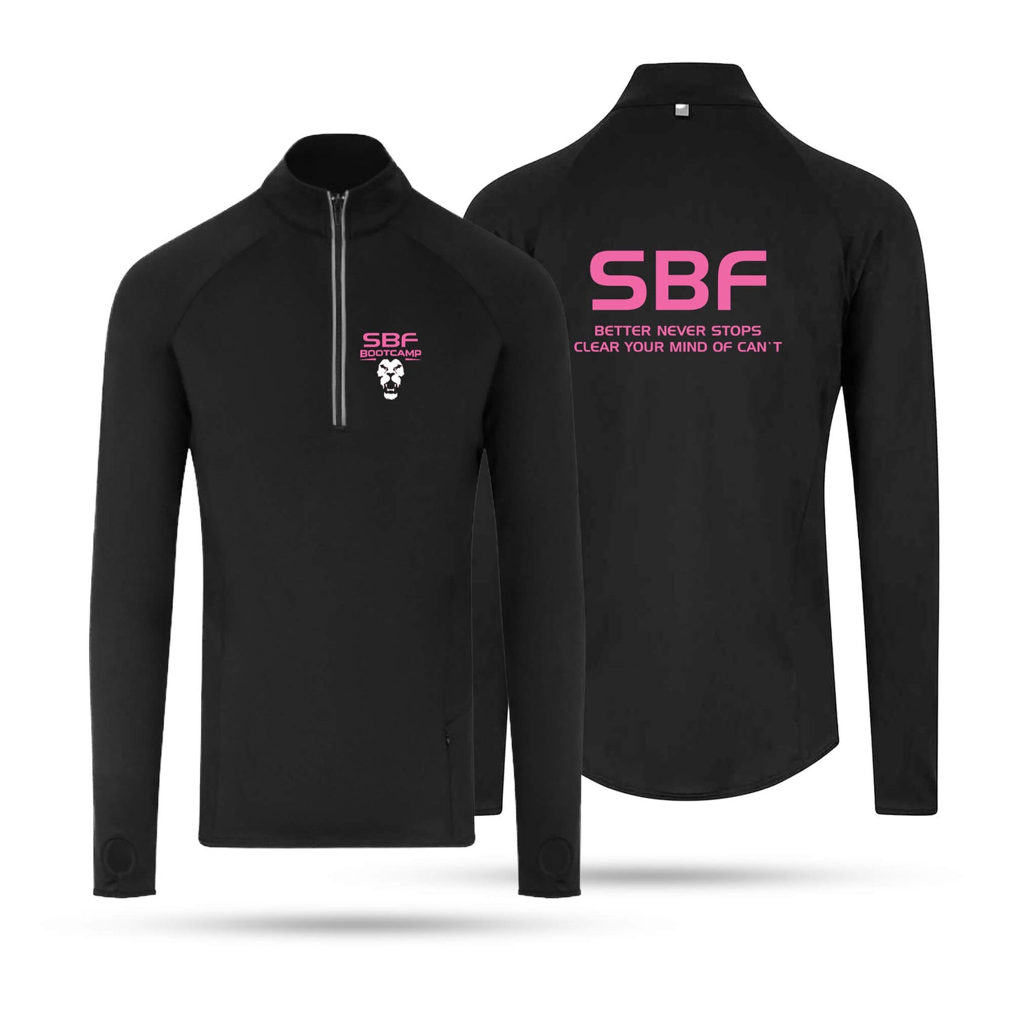 SBF Bootcamp Adult Unisex 1/2 Zip