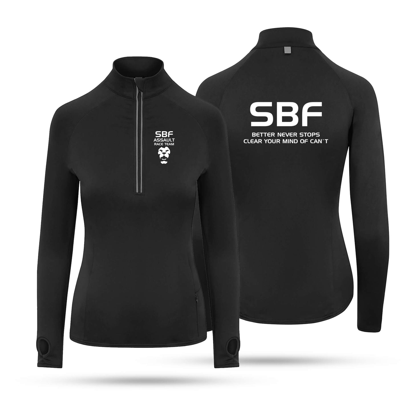 SBF Race Team Ladies Performance 1/2 Zip