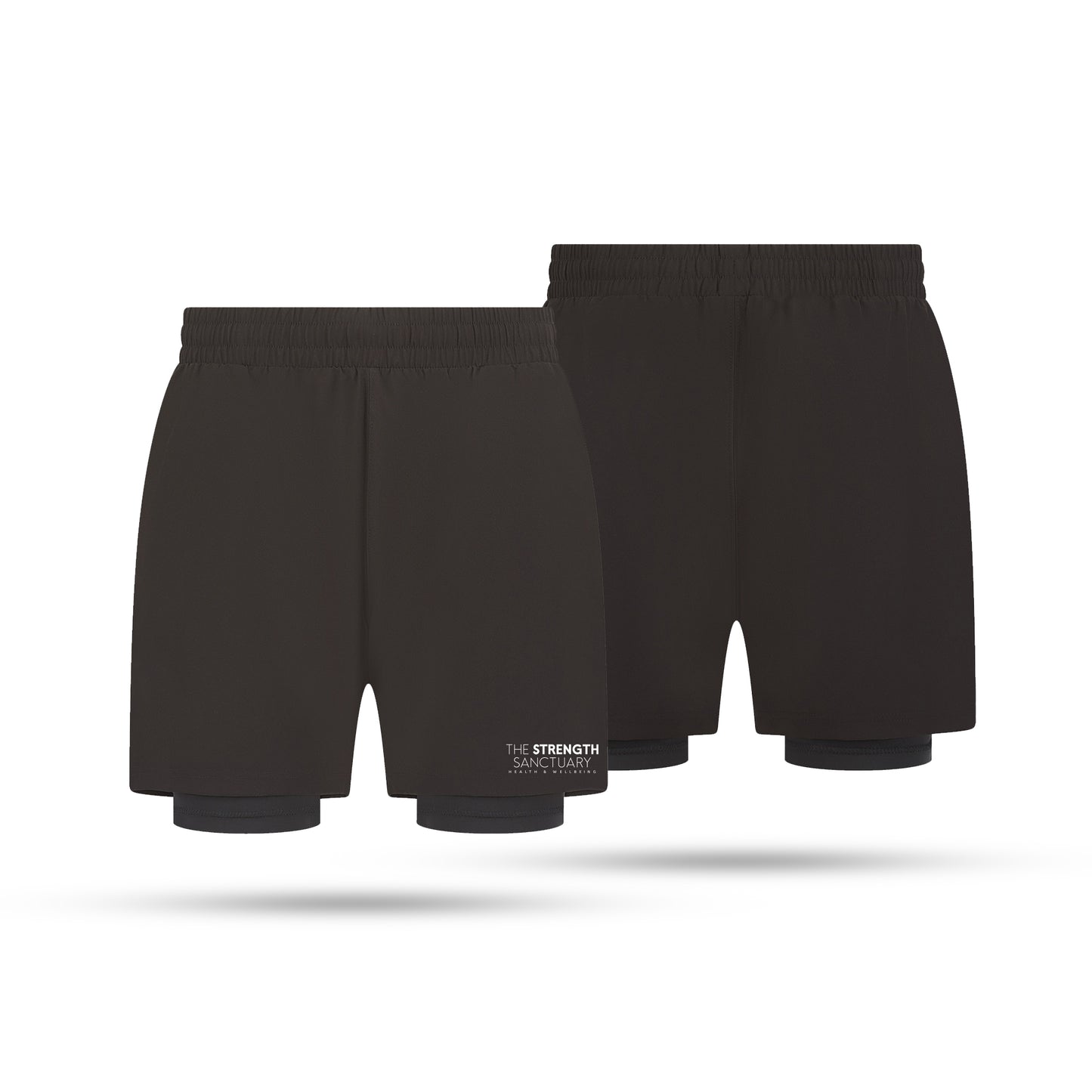 The Strength Sanctuary Adult Unisex Double Layer Shorts
