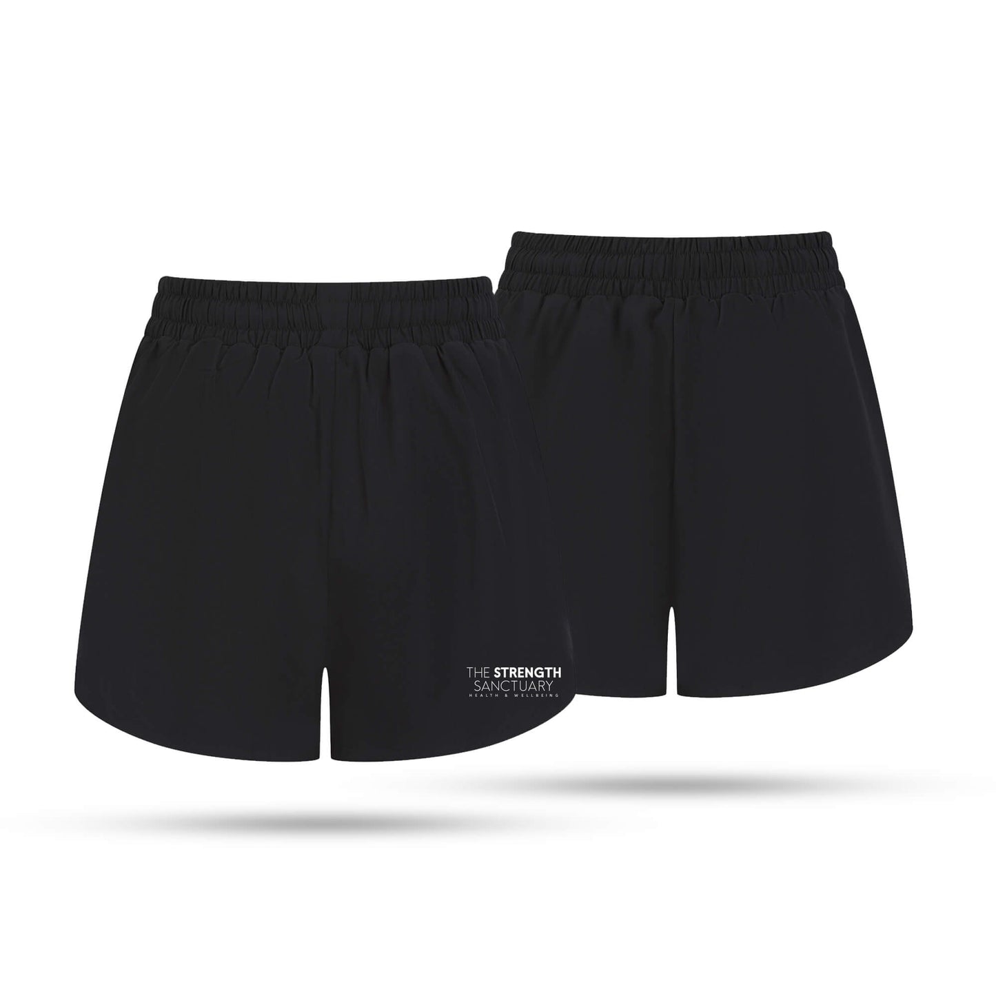 The Strength Sanctuary Ladies Double Layer Shorts