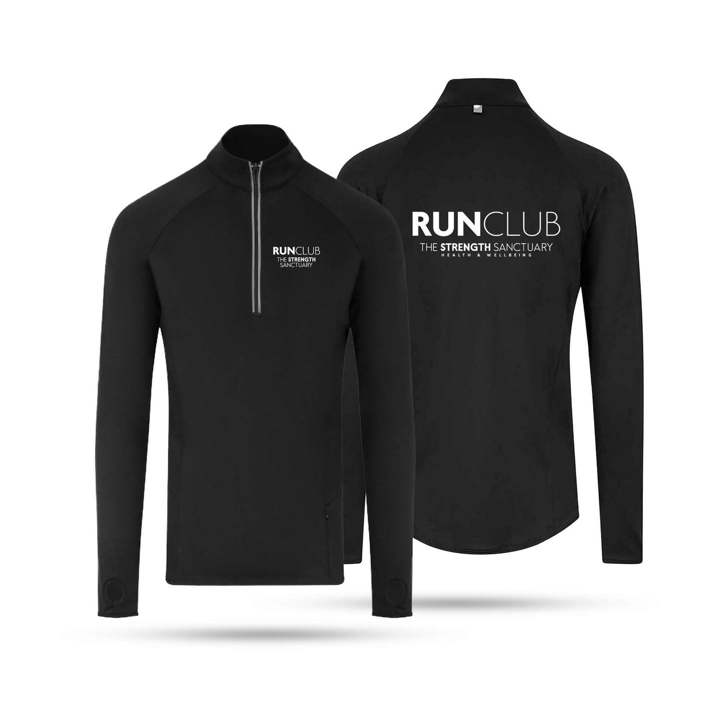 The Strength Sanctuary RUNCLUB Adult Unisex 1/2 Zip