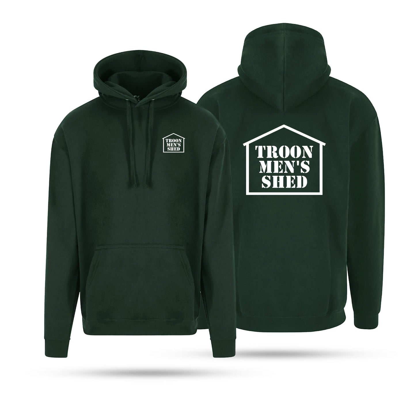 Troon Men's Shed Adult Unisex Hoodie