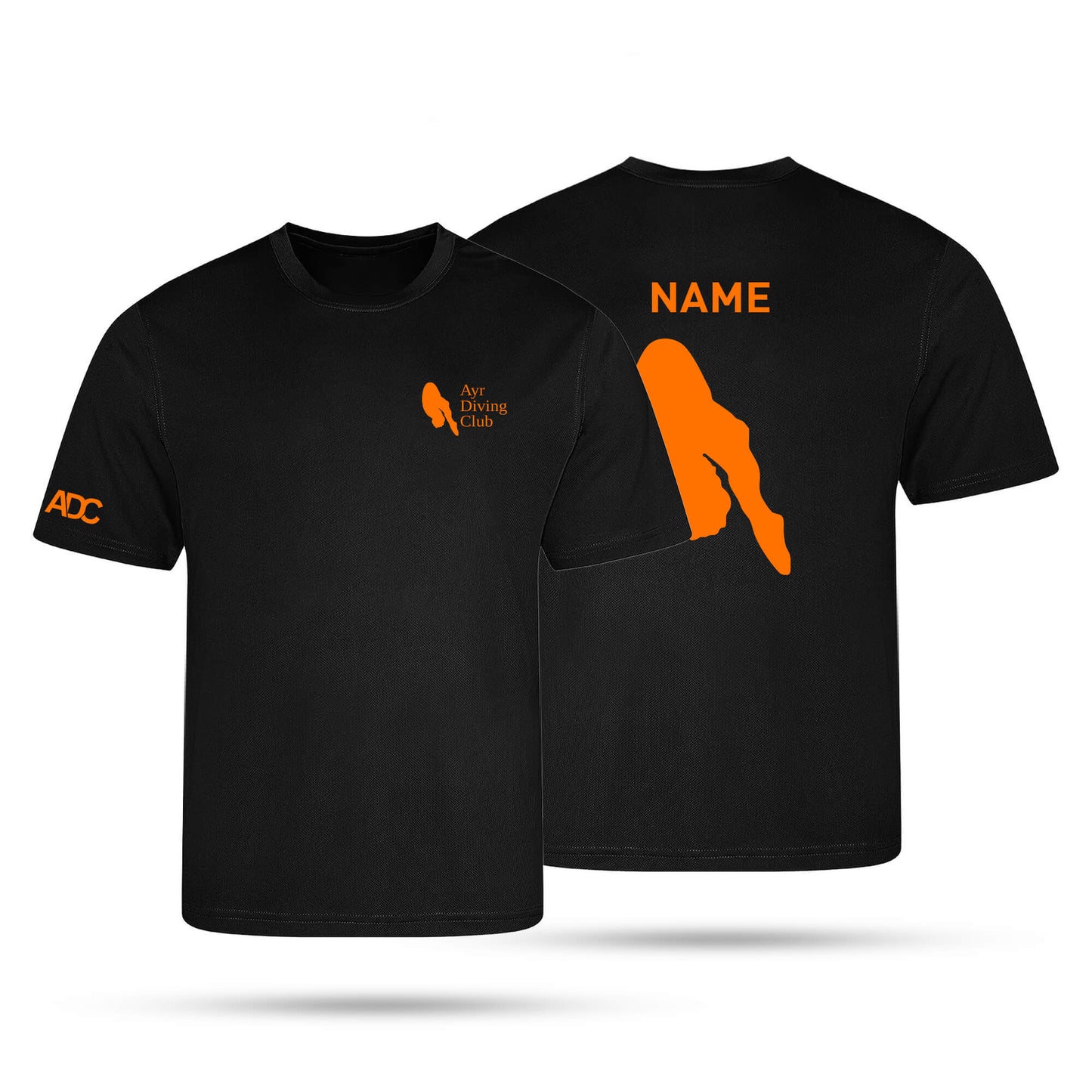 Ayr Diving C Kids Training Tech T-Shirt