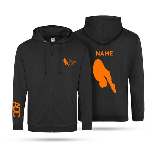 Ayr Diving C Adult Unisex Zipped Hoodie
