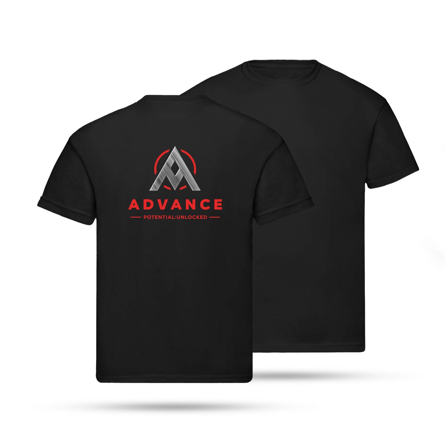 Advance Adult Unisex Cotton T-Shirt (Back Print)