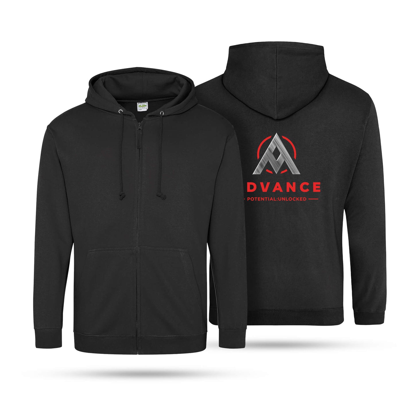 Advance Adult Unisex Zip Hoodie