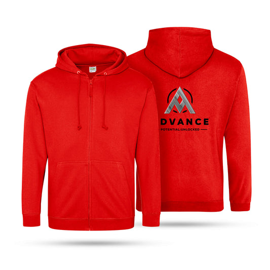 Advance Adult Unisex Zip Hoodie