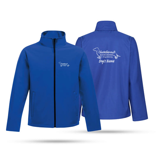 Chatelherault Dachshunds Adult Unisex Softshell Jacket