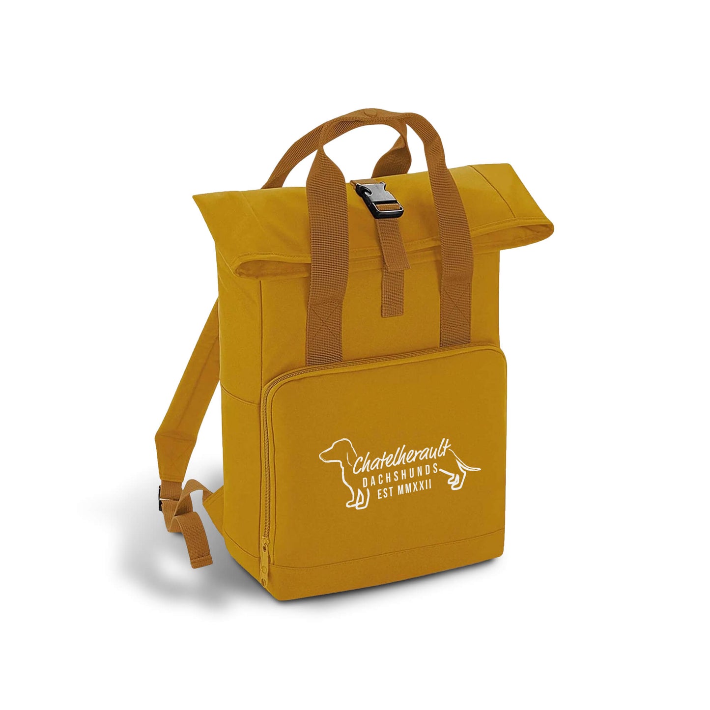 Chatelherault Dachshunds Roll-top Backpack