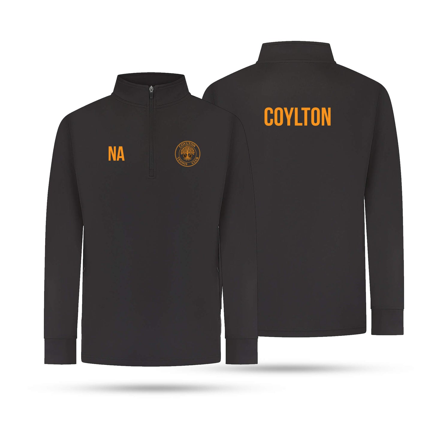 Coylton Tennis Club Adult Unisex 1/4 Zip