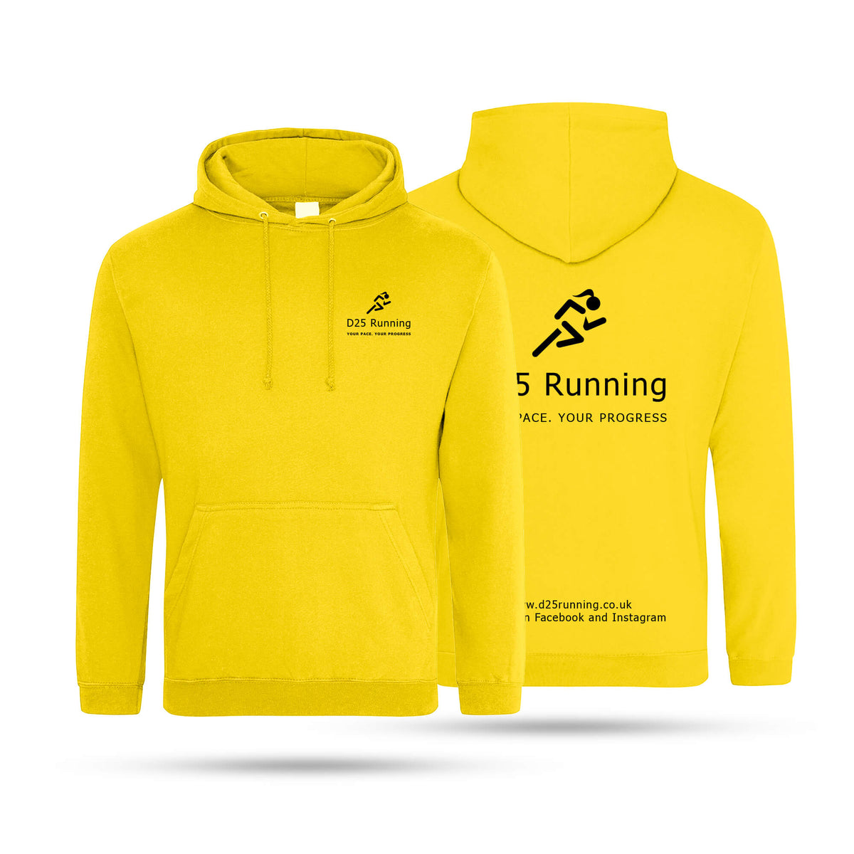 D25 Running Adult Unisex Hoodie
