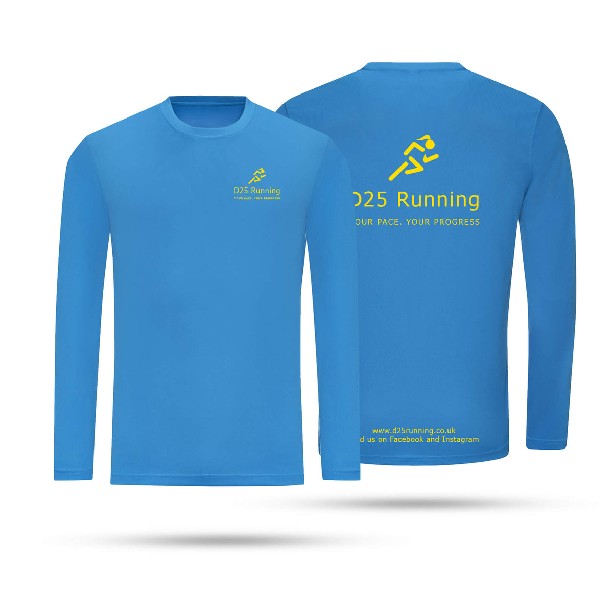 D25 Running Adult Unisex Long Sleeve Tech T-Shirt