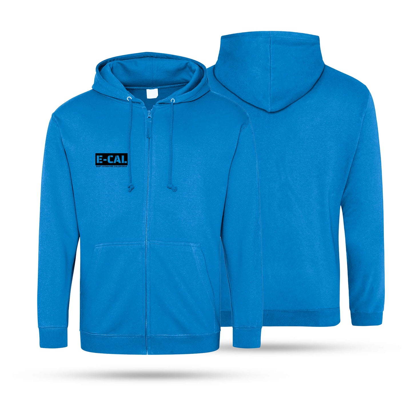E-CAL Adult Unisex Zipped Hoodie