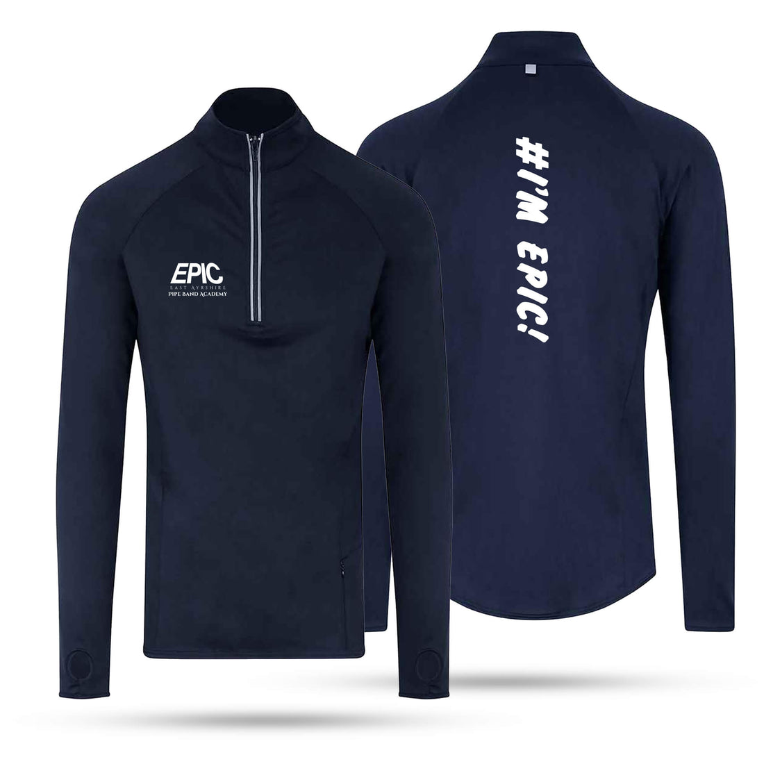 EPIC Adult Unisex 1/2 Zip – Rainbow Ink Stores