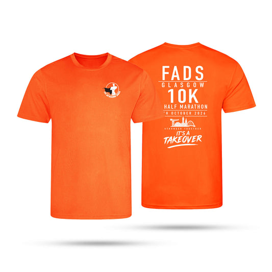 Fit Ayrshire Dads 10K Adult Unisex Tech T-Shirt