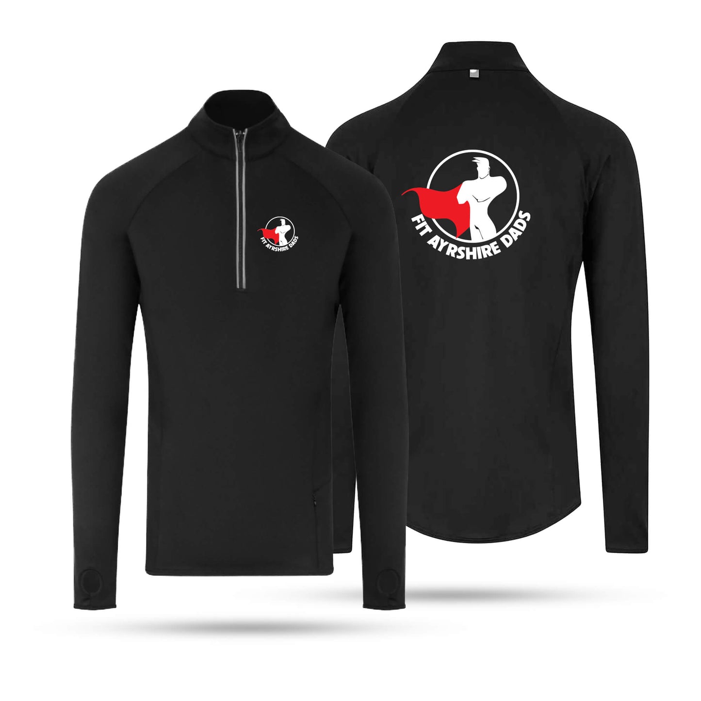 Fit Ayrshire Dads Adult Unisex 1/2 Zip