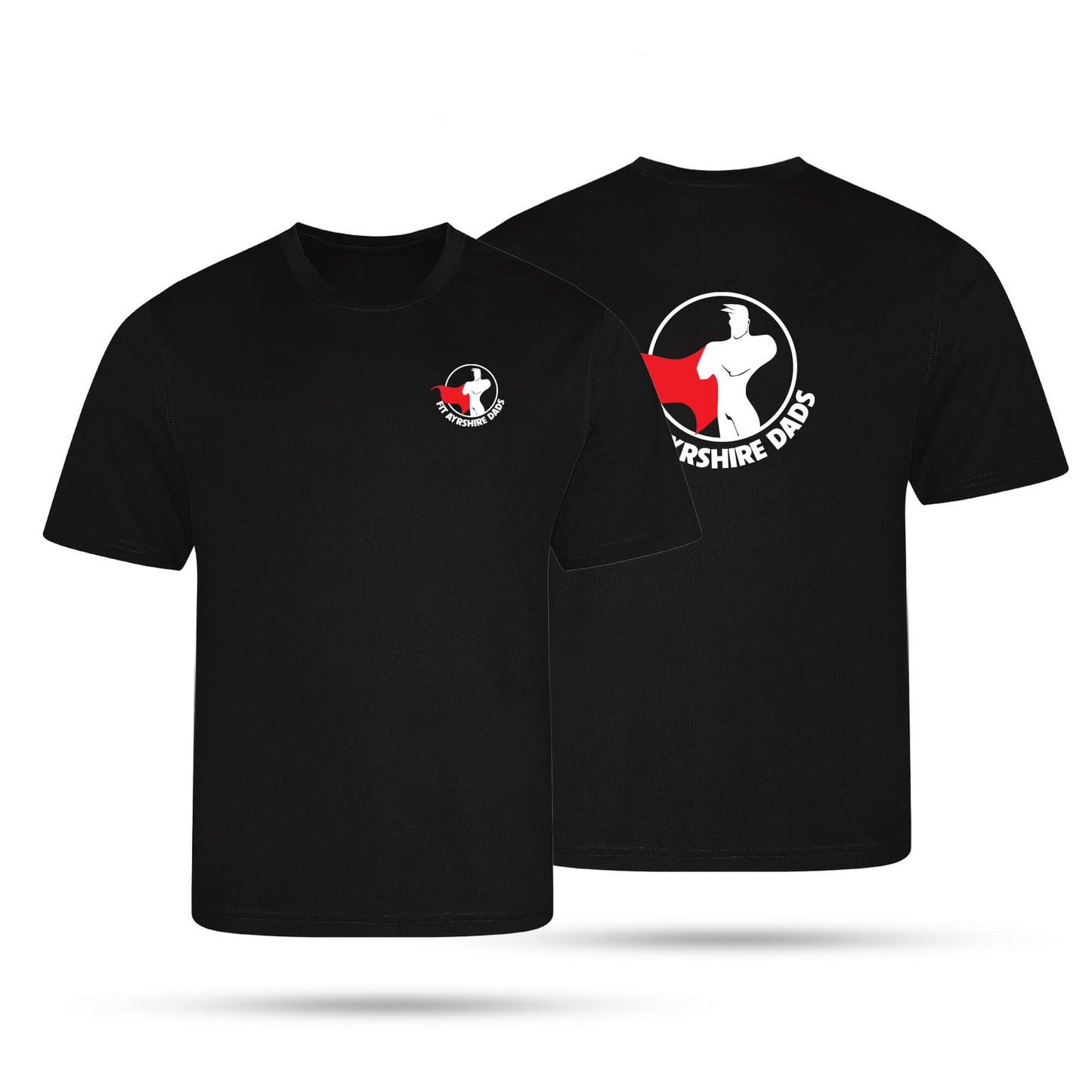 Fit Ayrshire Dads Adult Unisex Tech T-Shirt