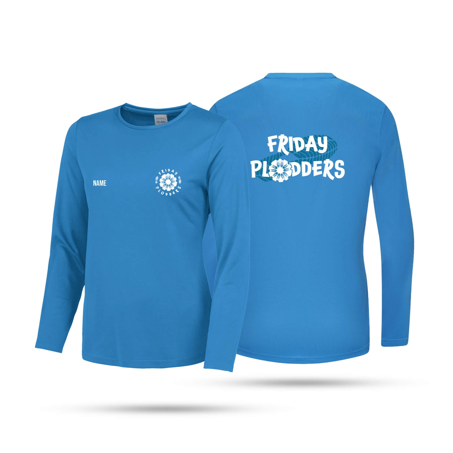 Friday Plodders Ladies Long Sleeve Tech T-Shirt