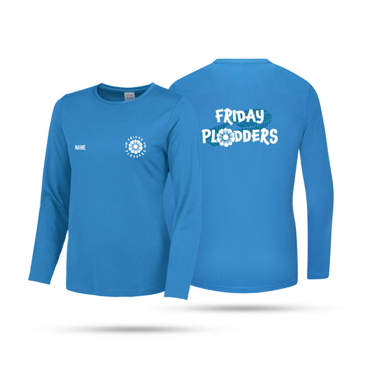 Friday Plodders Ladies Long Sleeve Tech T-Shirt