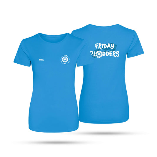 Friday Plodders Ladies Tech T-Shirt