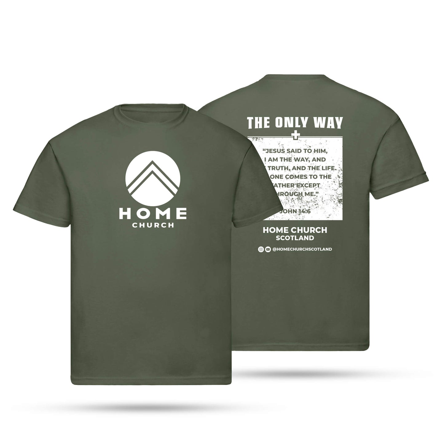 Home Church Adult Unisex Cotton T-Shirt