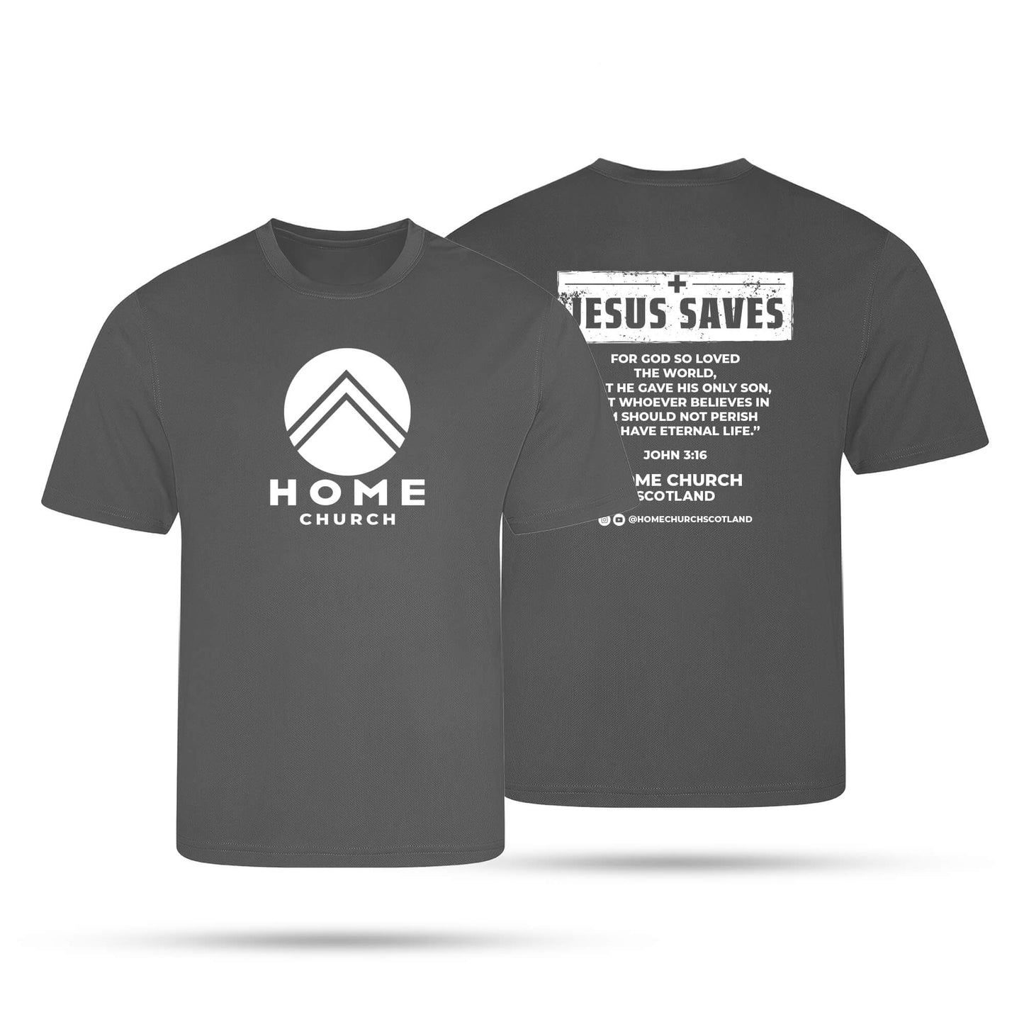 Home Church Adult Unisex Tech T-Shirt