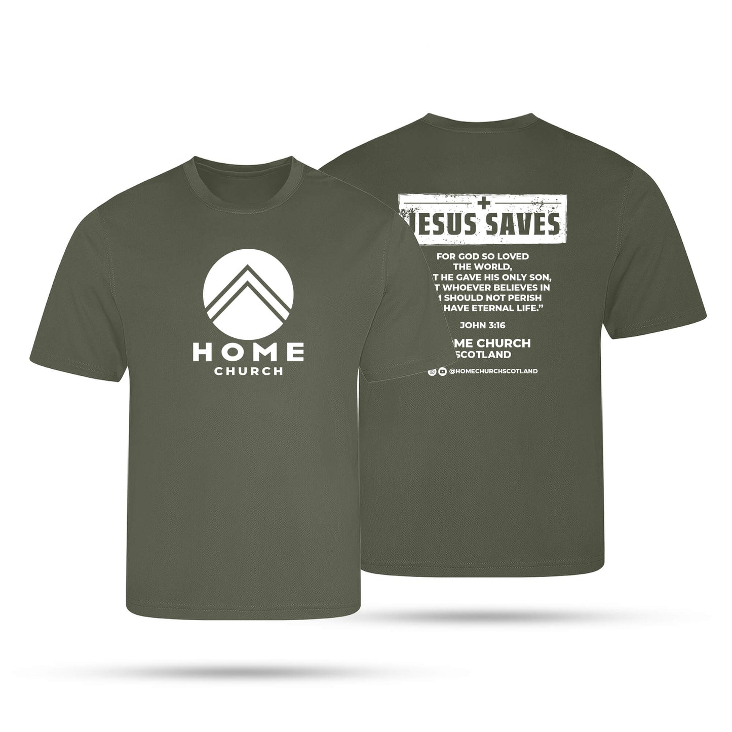 Home Church Adult Unisex Tech T-Shirt
