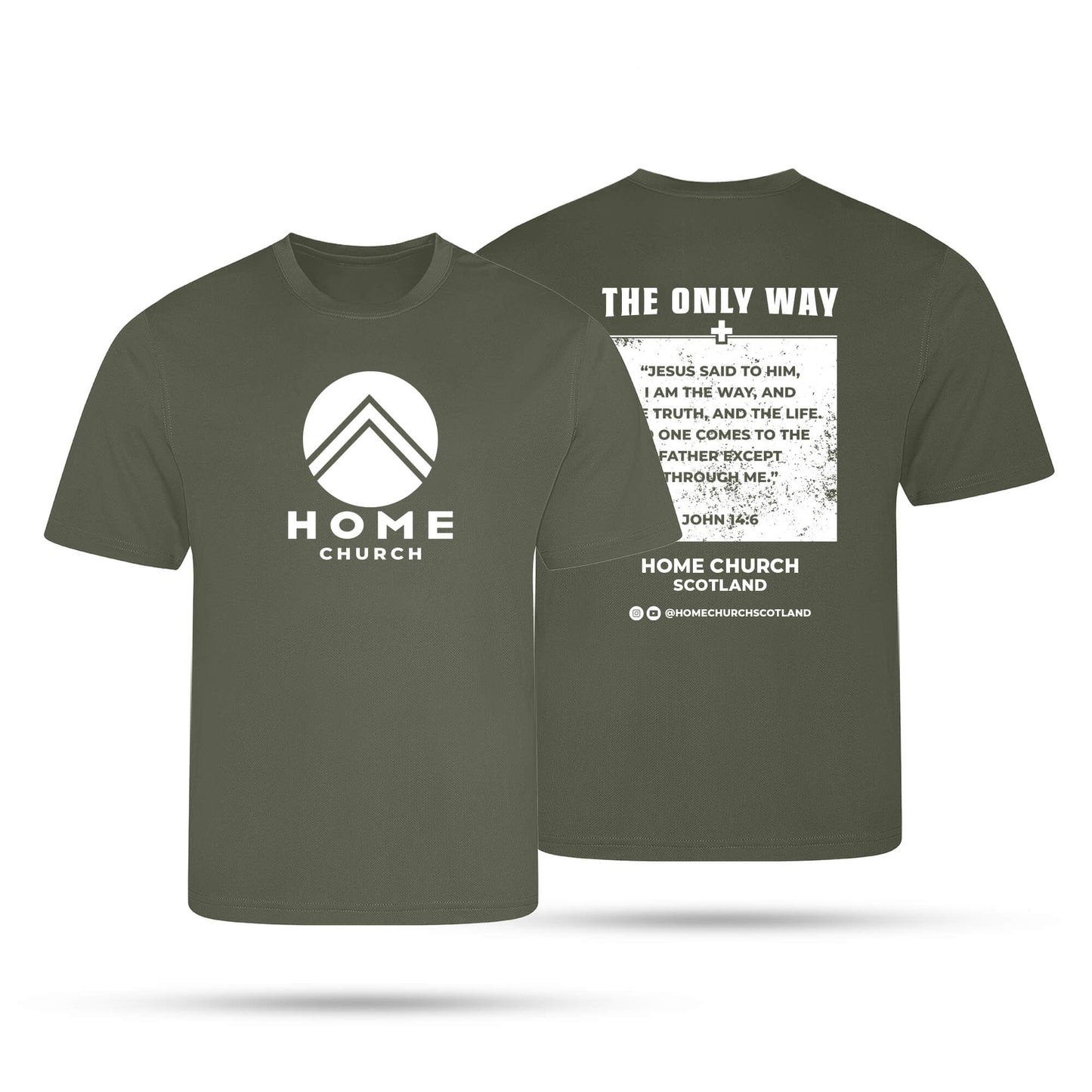 Home Church Adult Unisex Tech T-Shirt