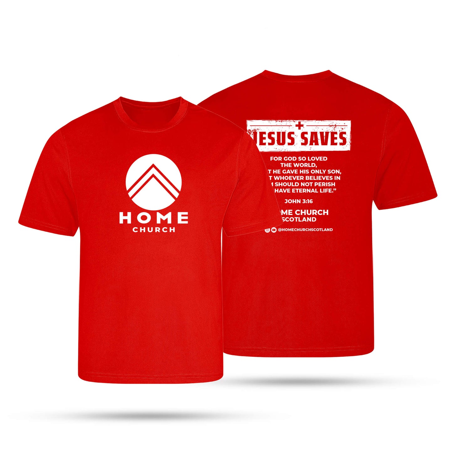 Home Church Adult Unisex Tech T-Shirt