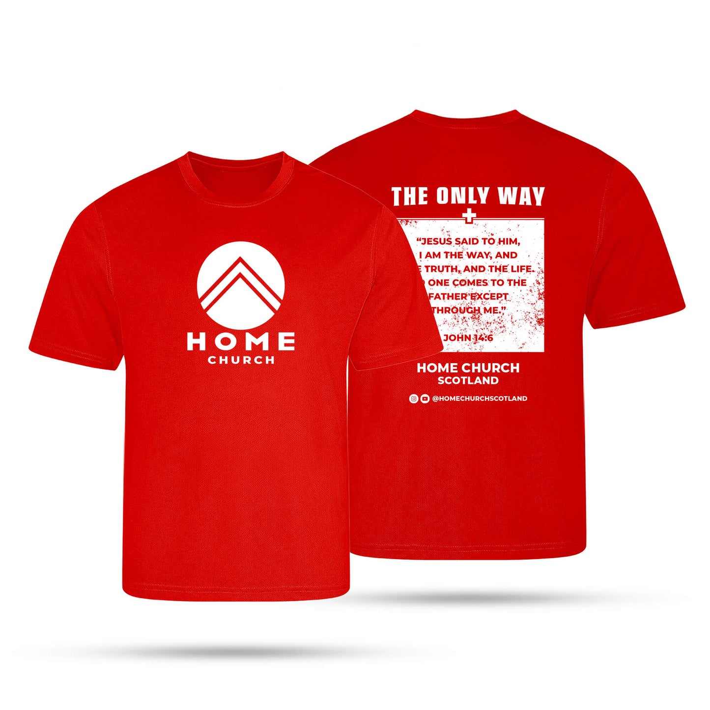 Home Church Adult Unisex Tech T-Shirt