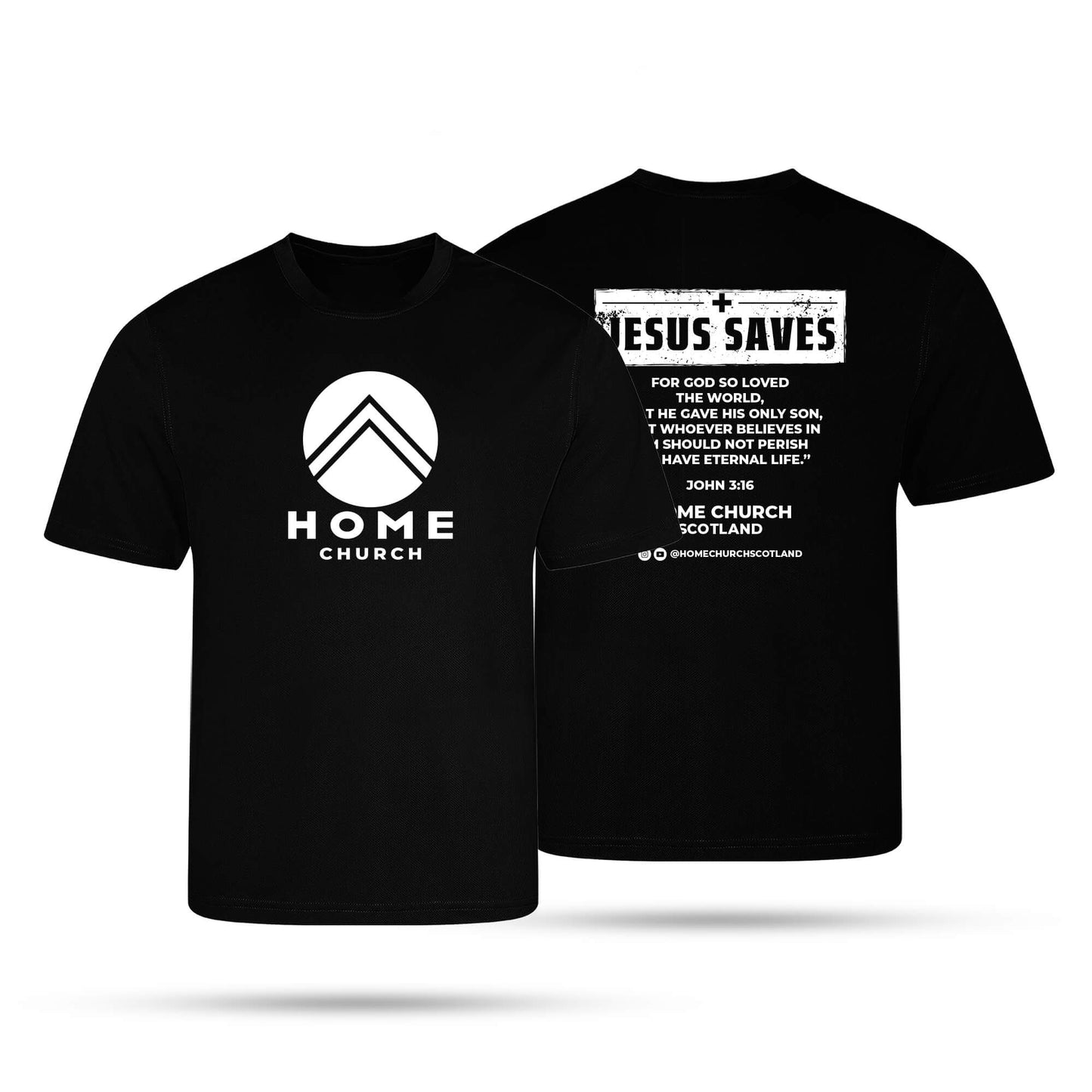 Home Church Adult Unisex Tech T-Shirt