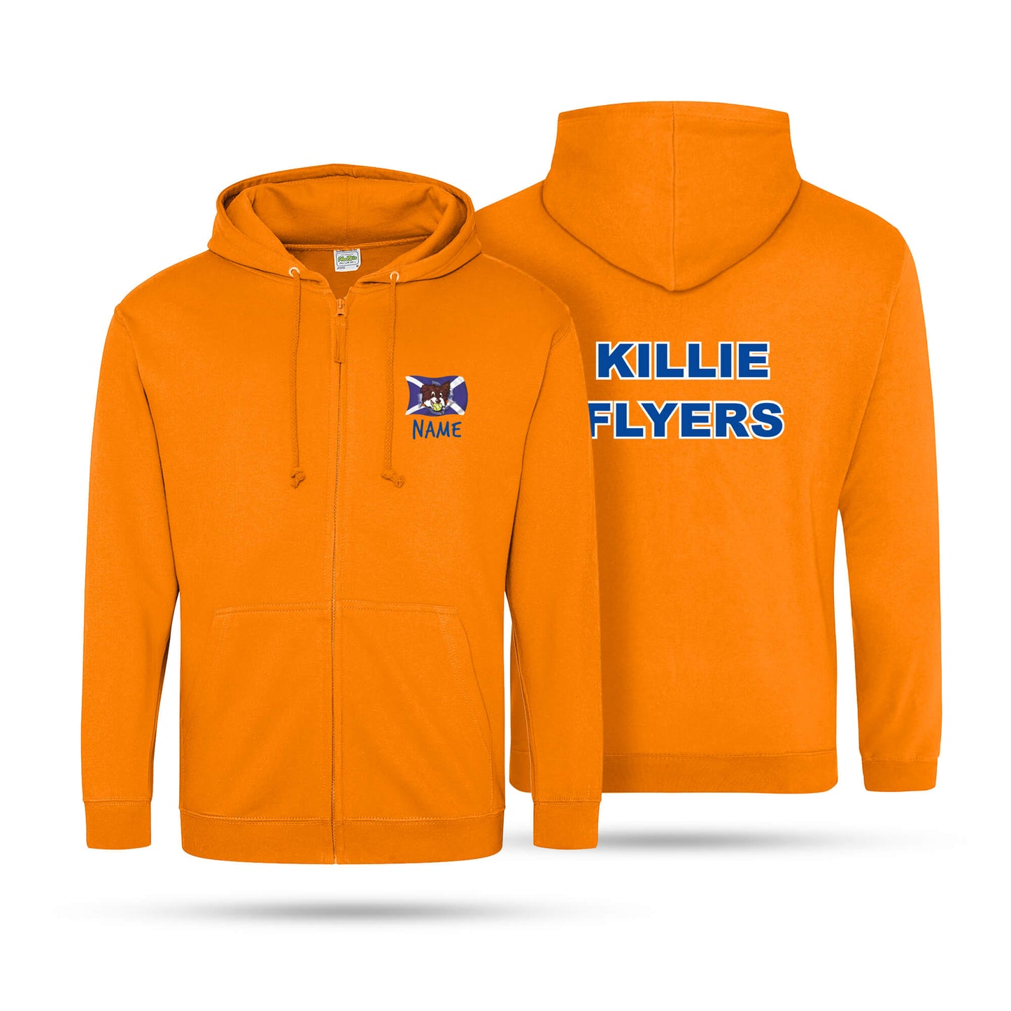 KF Adult Unisex Zip Hoodie