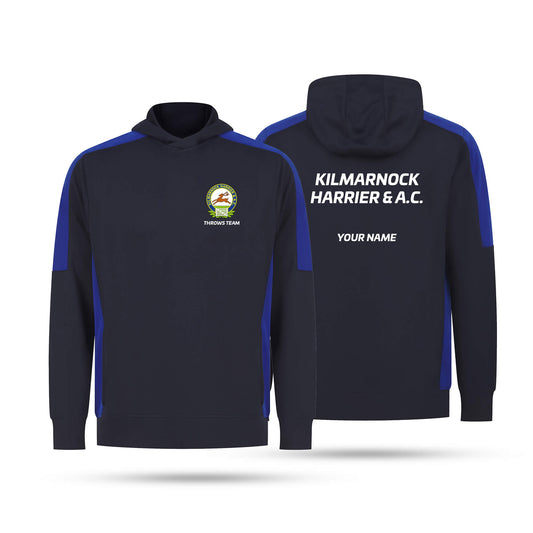K Harrier Throws Team Adult Unisex Contrast Hoodie