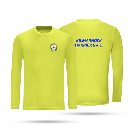 K Harrier Adult Unisex Long Sleeve Tech T-Shirt