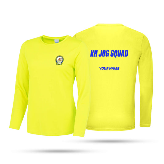 K Harrier Jog Squad Ladies Long Sleeve Tech T-Shirt