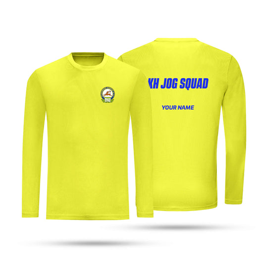 K Harrier Jog Squad Adult Unisex Long Sleeve Tech T-Shirt